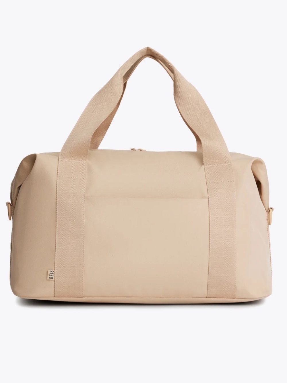 BEIS The BÉISics Duffel Bag Minimalist Beige Carry-On Luggage